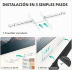 Soporte de pared WALI para barra de sonido Sonos Arc y Sonos Arc Ultra, color blanco