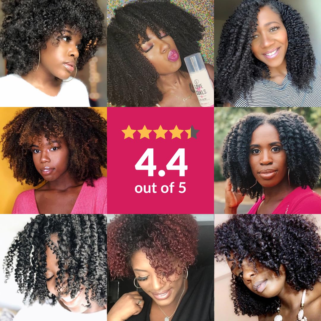 Love Ur Curls - Crema rizadora todo en uno para cabello rizado y en...