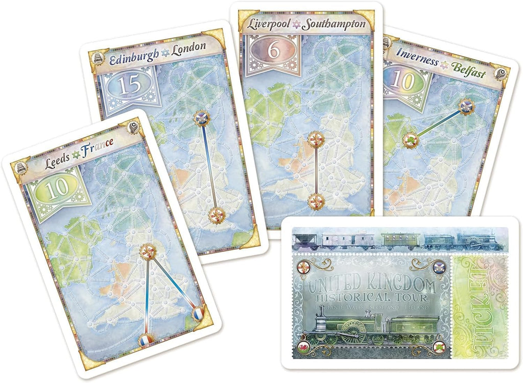 Ticket To Ride Colección Mapas Volumen 5: Juego de Mesa Reino Unido