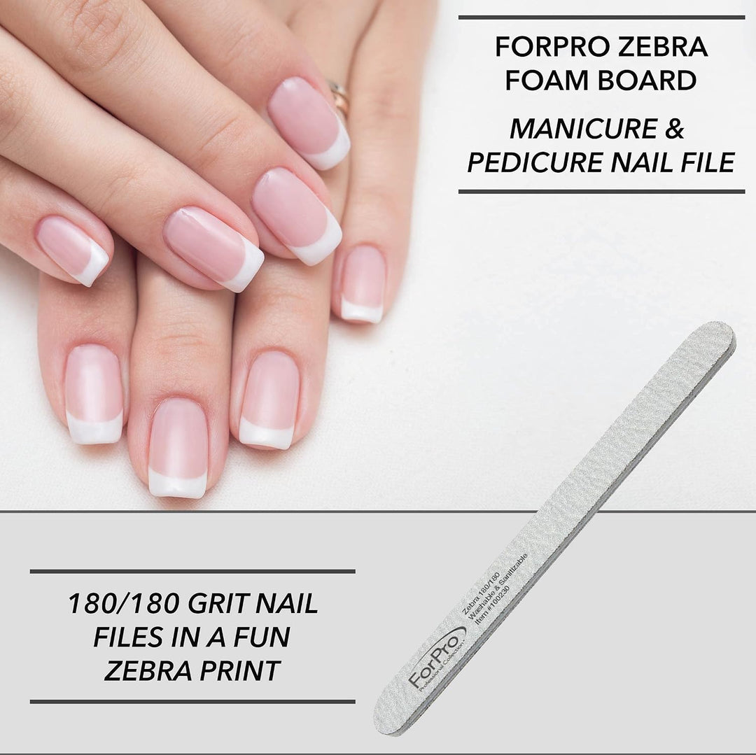 ForPro Professional Collection Zebra - Tabla de espuma, grano 180\/...