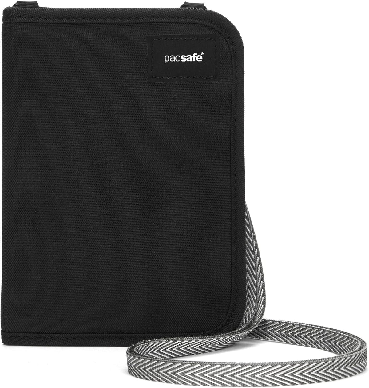 Pacsafe RFIDsafe V150 Bloqueo RFID Antirrobo, Negro, Talla única