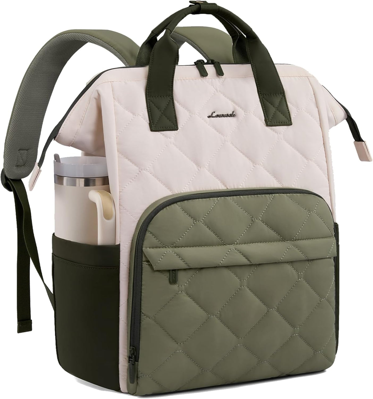 LOVEVOOK Mochila para laptop para mujer, mochila de viaje de trabaj...