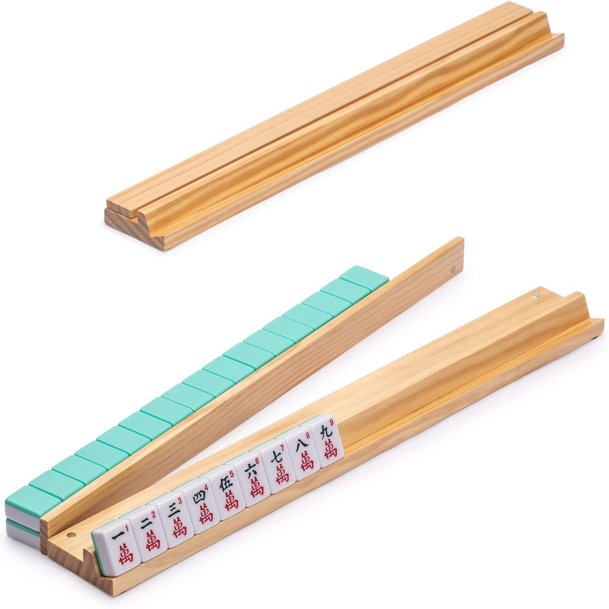Juego de Mahjong YMI Pepper American con estuche verde
