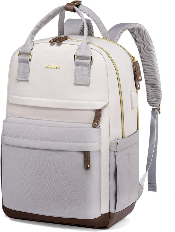 LOVEVOOK - Mochila para portátil de viaje para mujer, mochila antir...
