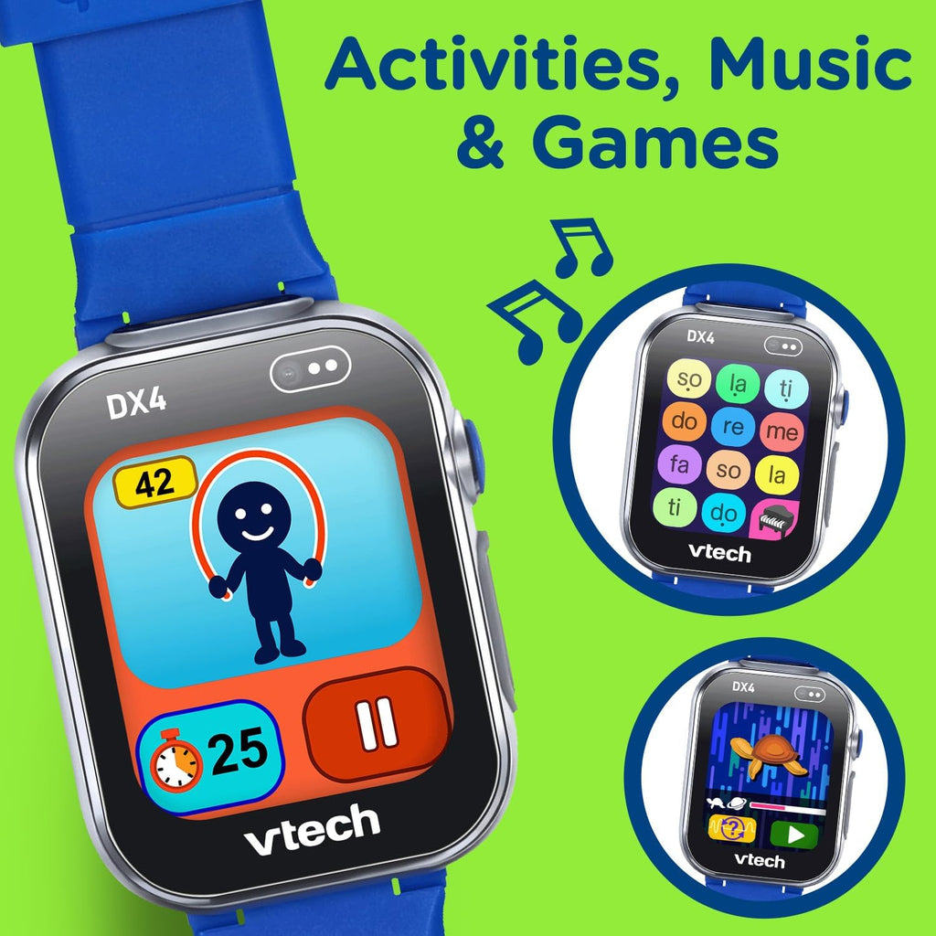VTech KidiZoom Smartwatch DX4, Azul