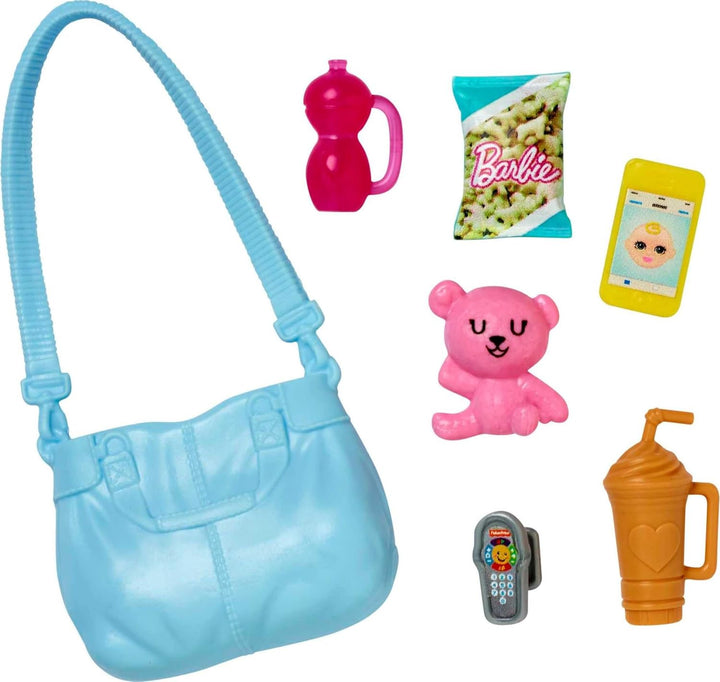 Barbie - Set de juegos de niñera con muñeca Skipper, muñeco bebé, c...