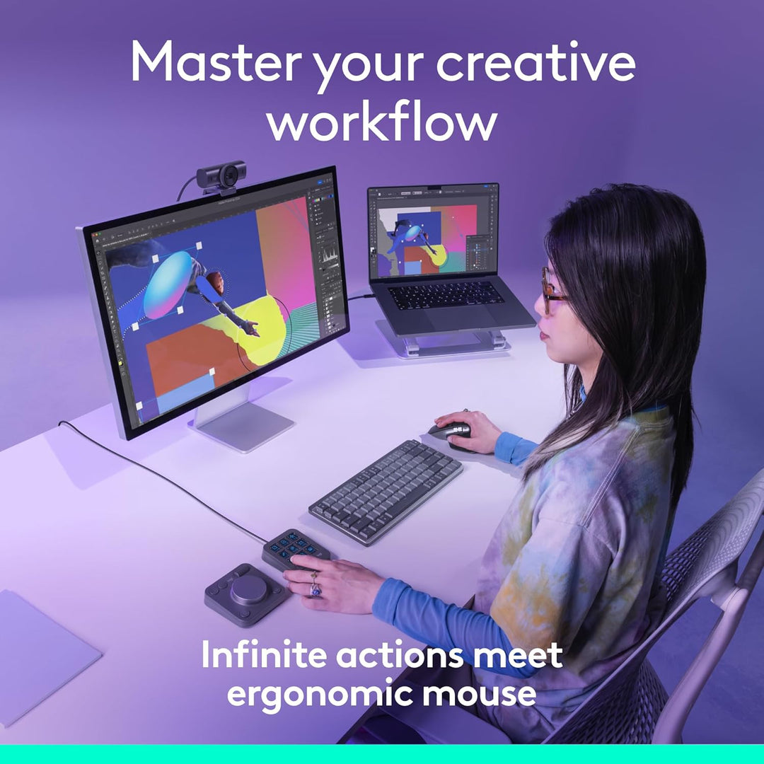 Logitech MX Master 3S Mouse Inalámbrico Edición Estándar con Recept...