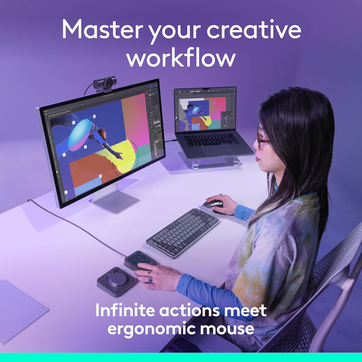 Logitech MX Master 3S Mouse Inalámbrico Edición Estándar con Recept...
