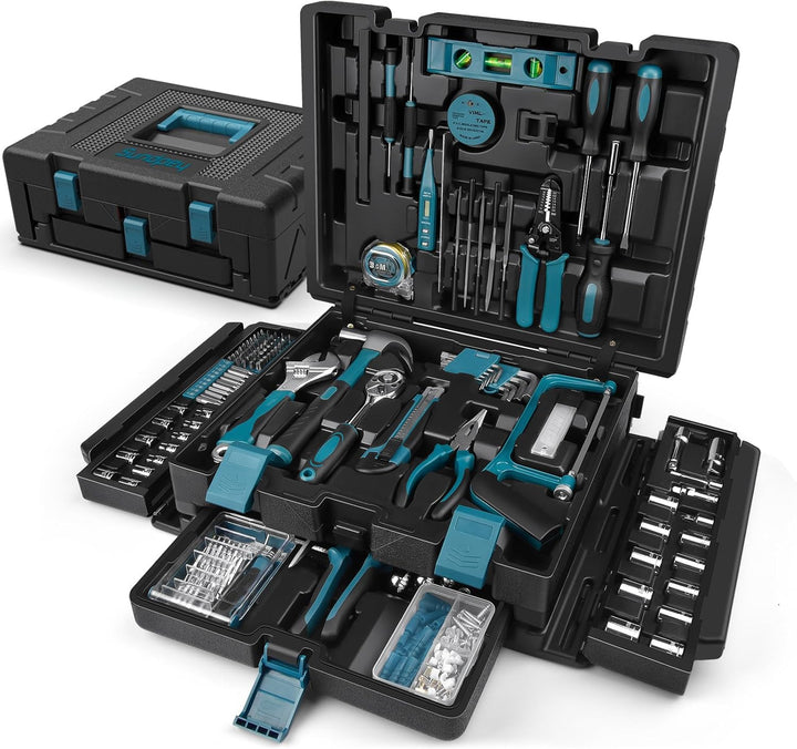 Sundpey Kit de herramientas para el hogar de 379 piezas, juego comp...