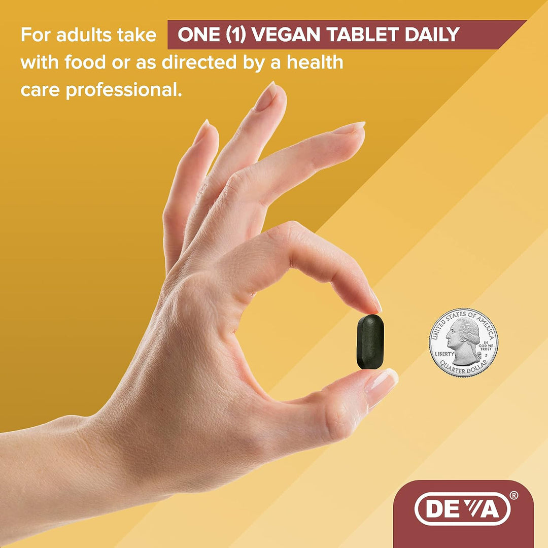 Deva Suplemento multivitamínico y mineral vegano, fórmula vegana co...