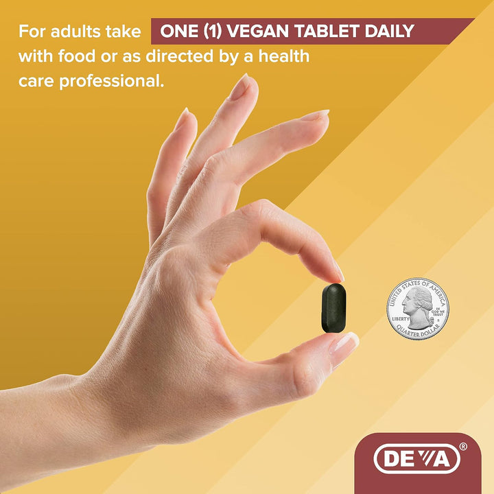 Deva Suplemento multivitamínico y mineral vegano, fórmula vegana co...