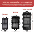Caja organizadora portátil retráctil de varios compartimentos de primera calidad TrunkCratePro para autos, SUV, camiones, minivans, Negro