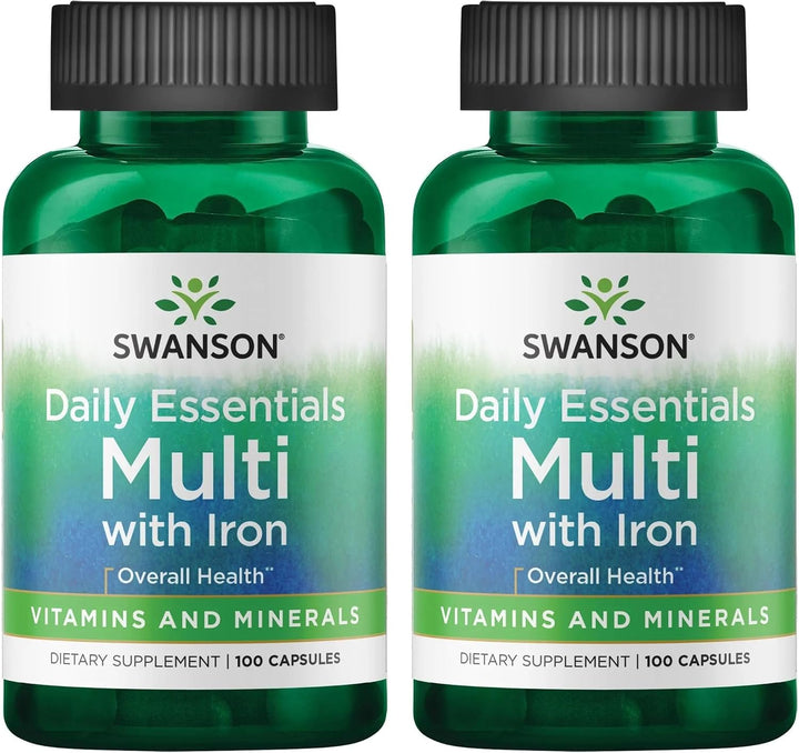 Swanson Multi and Mineral Daily Suplemento multivitamínico multimin...
