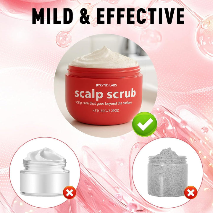 Exfoliante oficial de BYKYND LABS para cuero cabelludo con aceite d...