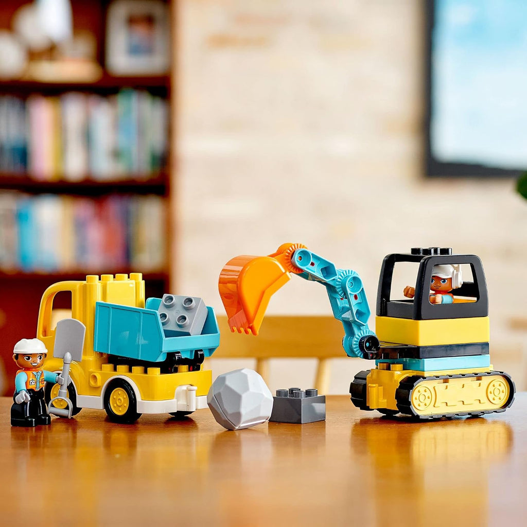LEGO DUPLO 10931 - Bloques de construcción para niños pequeños, juguetes de construcción de aprendizaje y educación para preescolar, regalo de cumpleaños para niños y niñas de 2 a 3 años