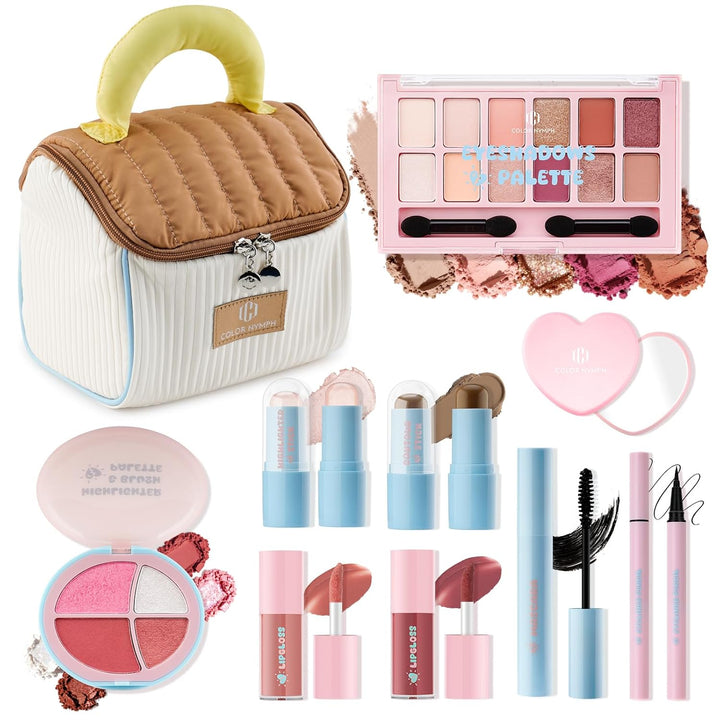 Color Nymph Set de maquillaje para adolescentes y niñas con bolso C...