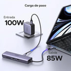 UGREEN, 60515, hub USB 2.0 de 3 puertos