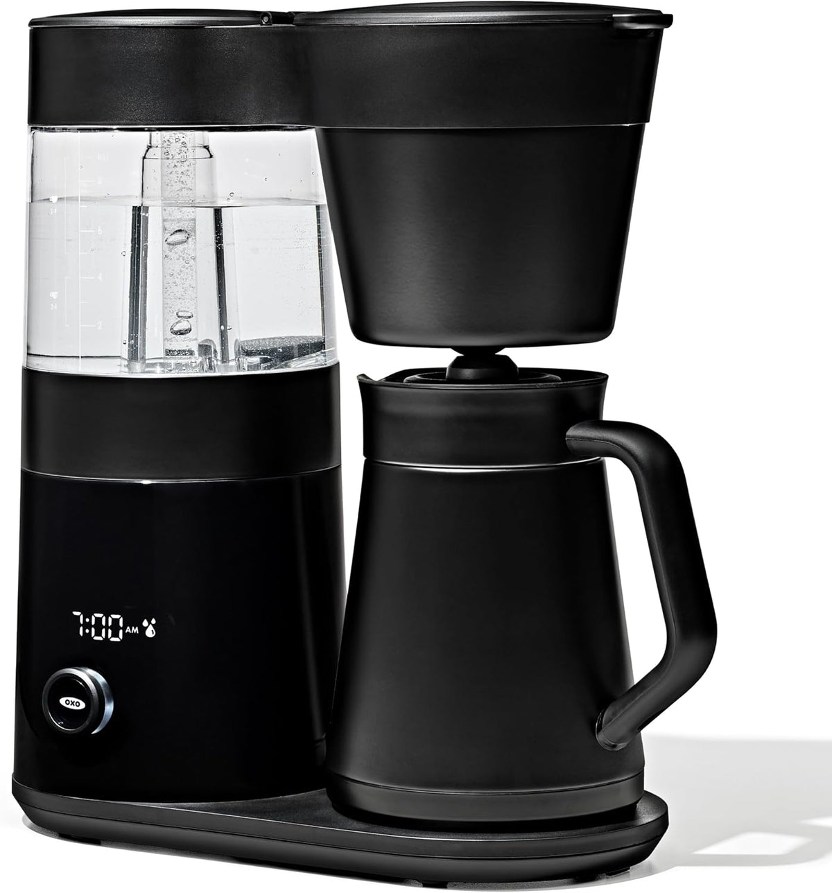 OXO Brew - Cafetera de 9 tazas, color negro mate