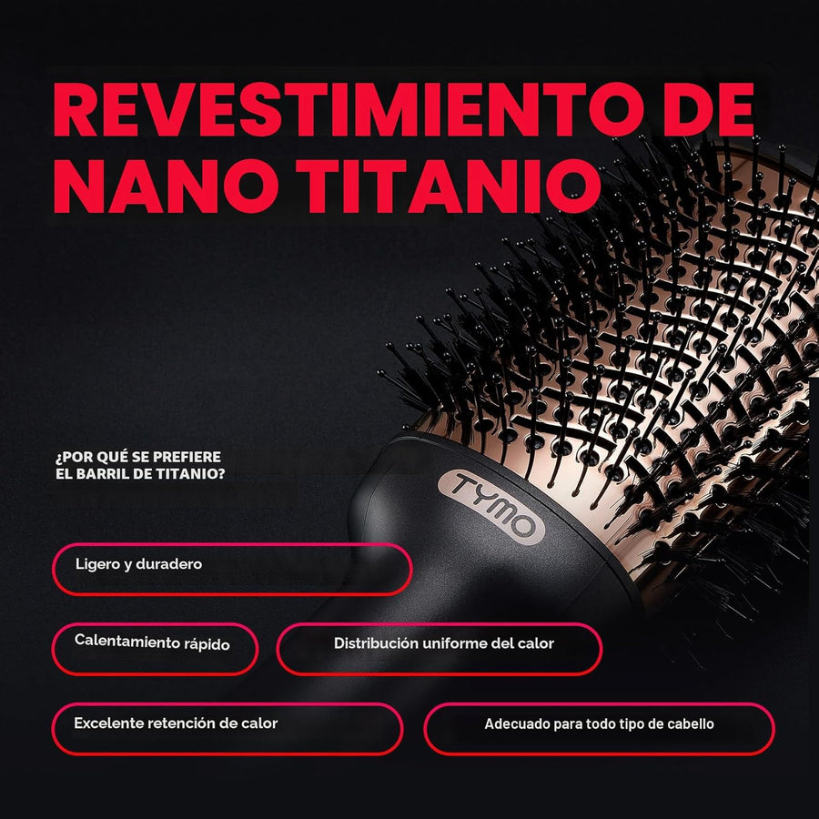 TYMO Cepillo Secador de Cabello, Cepillo Secador en Uno, Secador de...