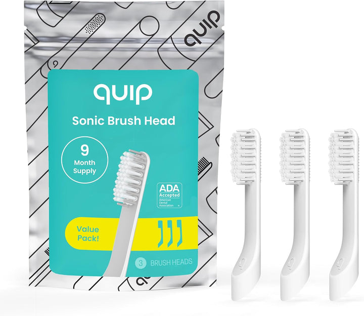 Cabezales de repuesto para cepillo de dientes sónico Quip para adul...