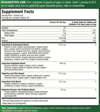 Feel Great USDA Organic Super Greens para niños | Polvo de verduras