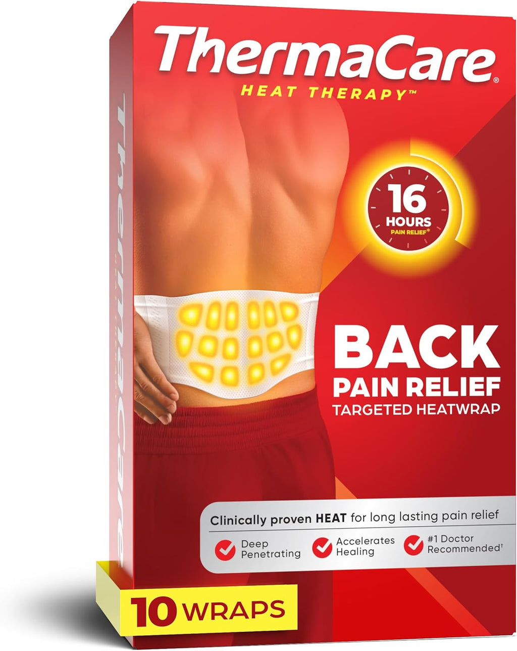 ThermaCare Envolturas térmicas avanzadas para la parte inferior de la