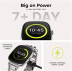 iTouch Belle - Reloj inteligente para mujer, pantalla AMOLED de 1.75 pulgadas, rastreador de actividad física con llamadas Bluetooth, frecuencia cardíaca y seguimiento del sueño, más de 60 modos deportivos, reloj inteligente impermeable IP68 para Android