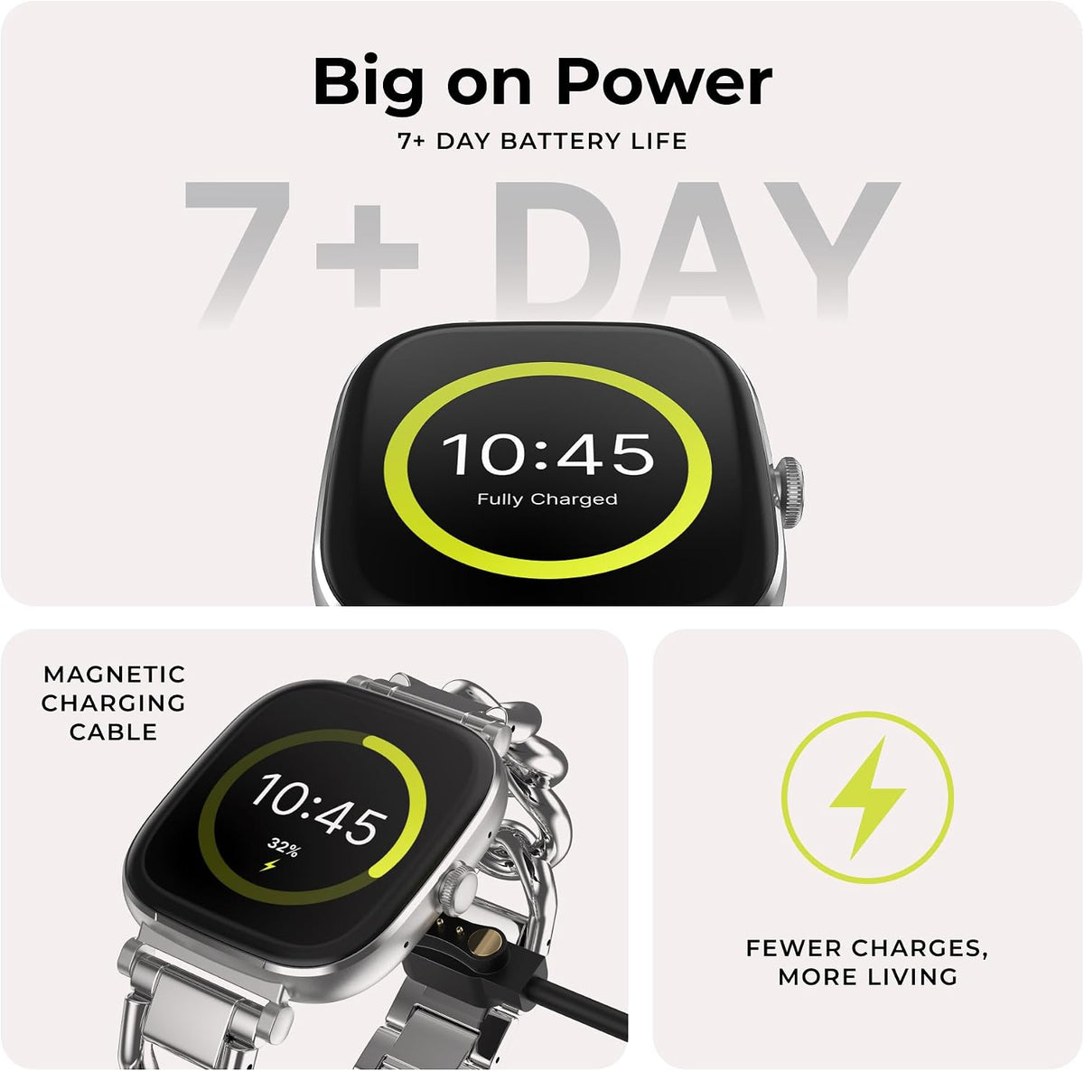 iTouch Belle - Reloj inteligente para mujer, pantalla AMOLED de 1.75 pulgadas, rastreador de actividad física con llamadas Bluetooth, frecuencia cardíaca y seguimiento del sueño, más de 60 modos deportivos, reloj inteligente impermeable IP68 para Android