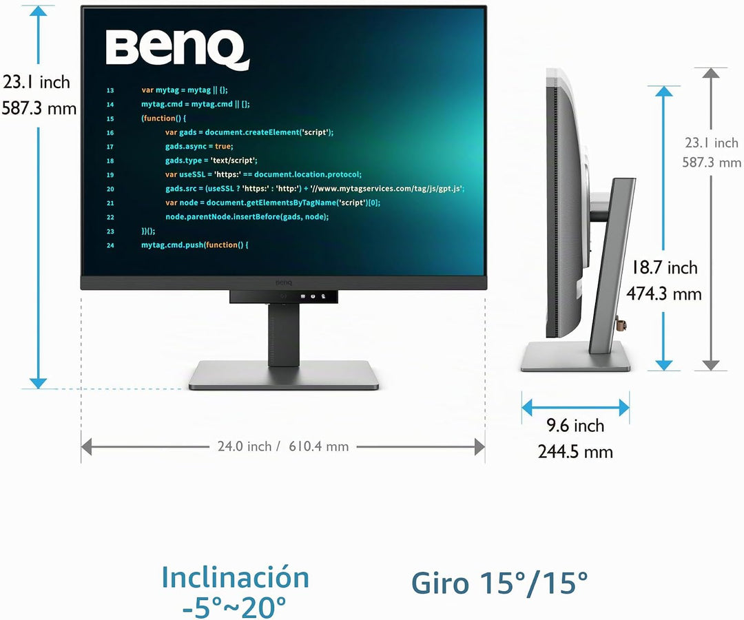BenQ RD280U Monitor de Programación 4K de 28.2\u201D 3840x2560 3:2,...