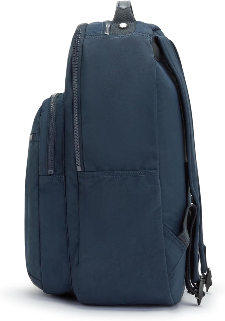 Kipling Mochila para portátil Seoul de 15 pulgadas para mujer, dura...