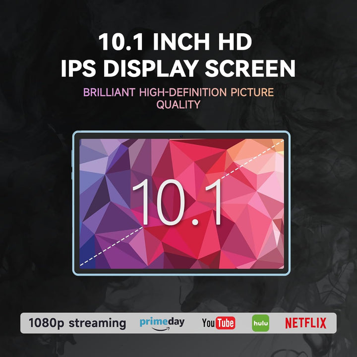 HNVHNV Tableta 10 pulgadas Android 13 Tabletas, 6GB RAM 64GB ROM, p...