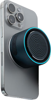 MagBeat - Altavoz Bluetooth con cargador inalámbrico magnético (Med...