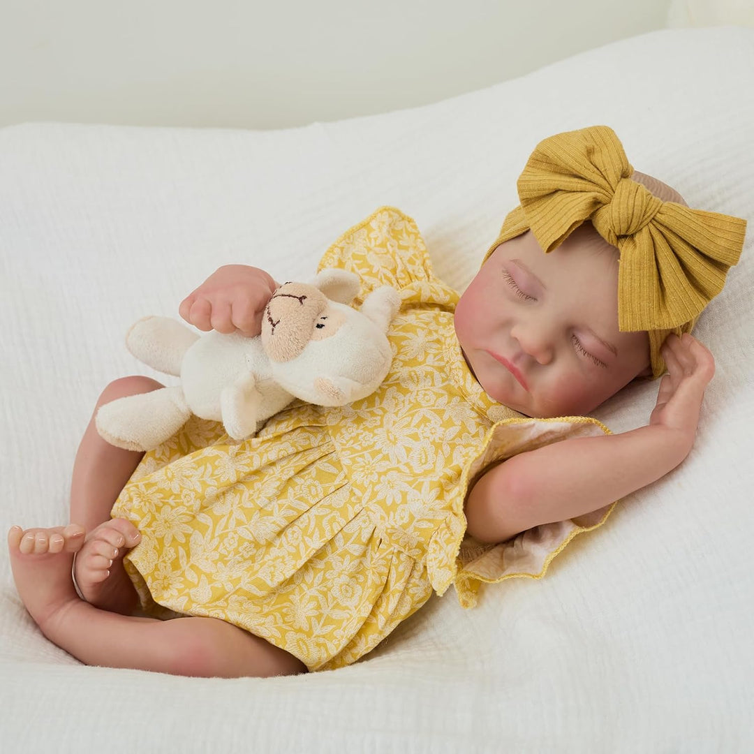 FOCKOF Muñecas realistas de bebé Reborn de 18 pulgadas, muñeca de b...