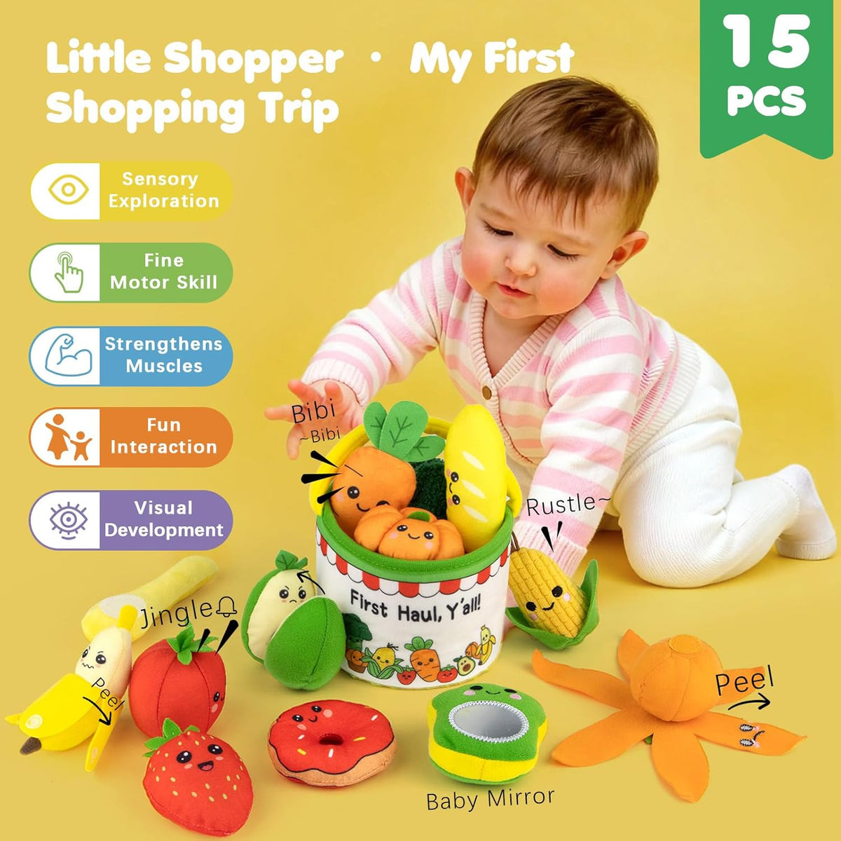 Juguetes Montessori para bebés de 6-12-18 meses - Mi