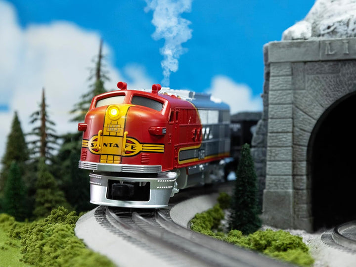 Lionel Santa Fe Freight Battery O Gauge Juego de tren de