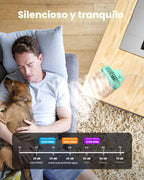 Gaiatop - Ventilador de escritorio USB, pequeño pero potente, perso...