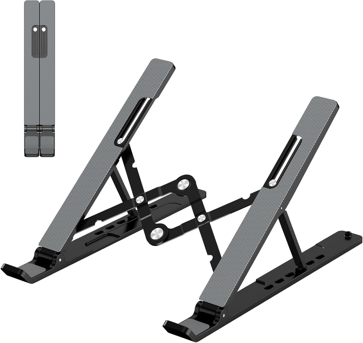 Gogoonike Soporte ajustable para laptop elevador portátil