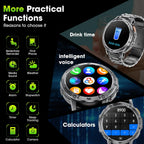 Reloj inteligente militar para hombre, reloj inteligente de 1.7 pulgadas