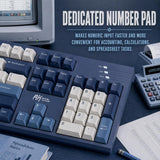 RK ROYAL KLUDGE R104 Teclado mecánico con cable de tamaño completo,...
