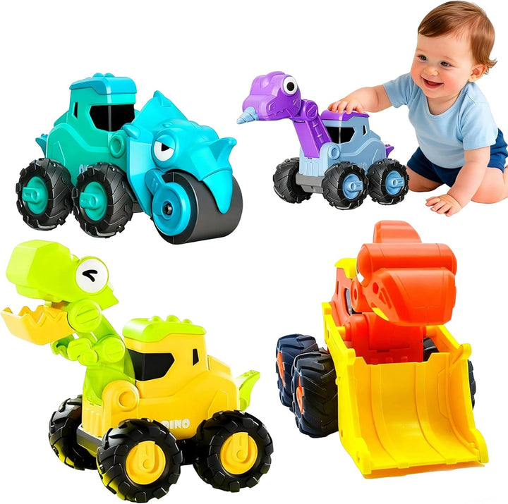 Snugzy Press to Go - Juguetes de coche para niños pequeños de 1 a 3...