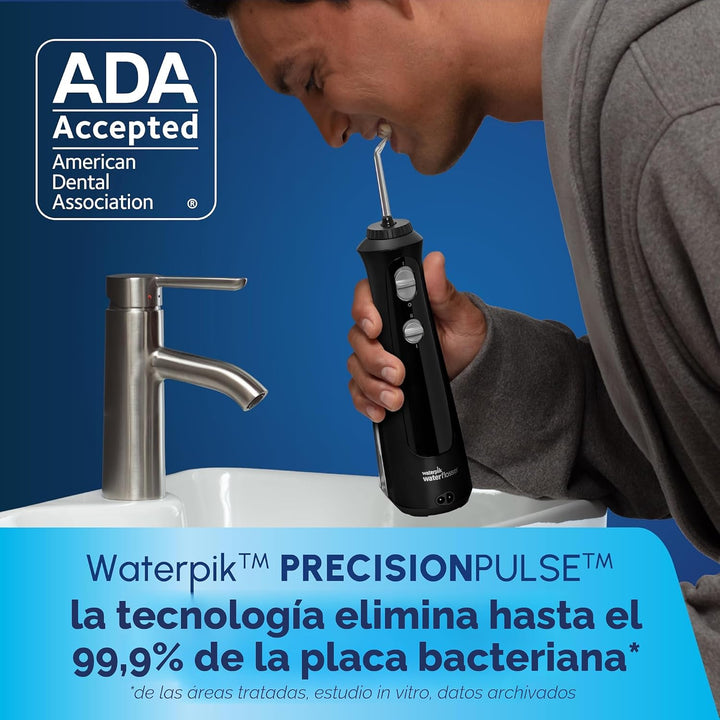 Waterpik Irrigador de agua inalámbrico Pearl recargable portátil pa...