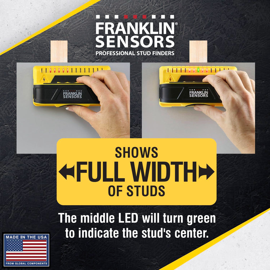 Franklin Sensors ProSensor M150/X990 - Buscador de pernos de 9 sensores