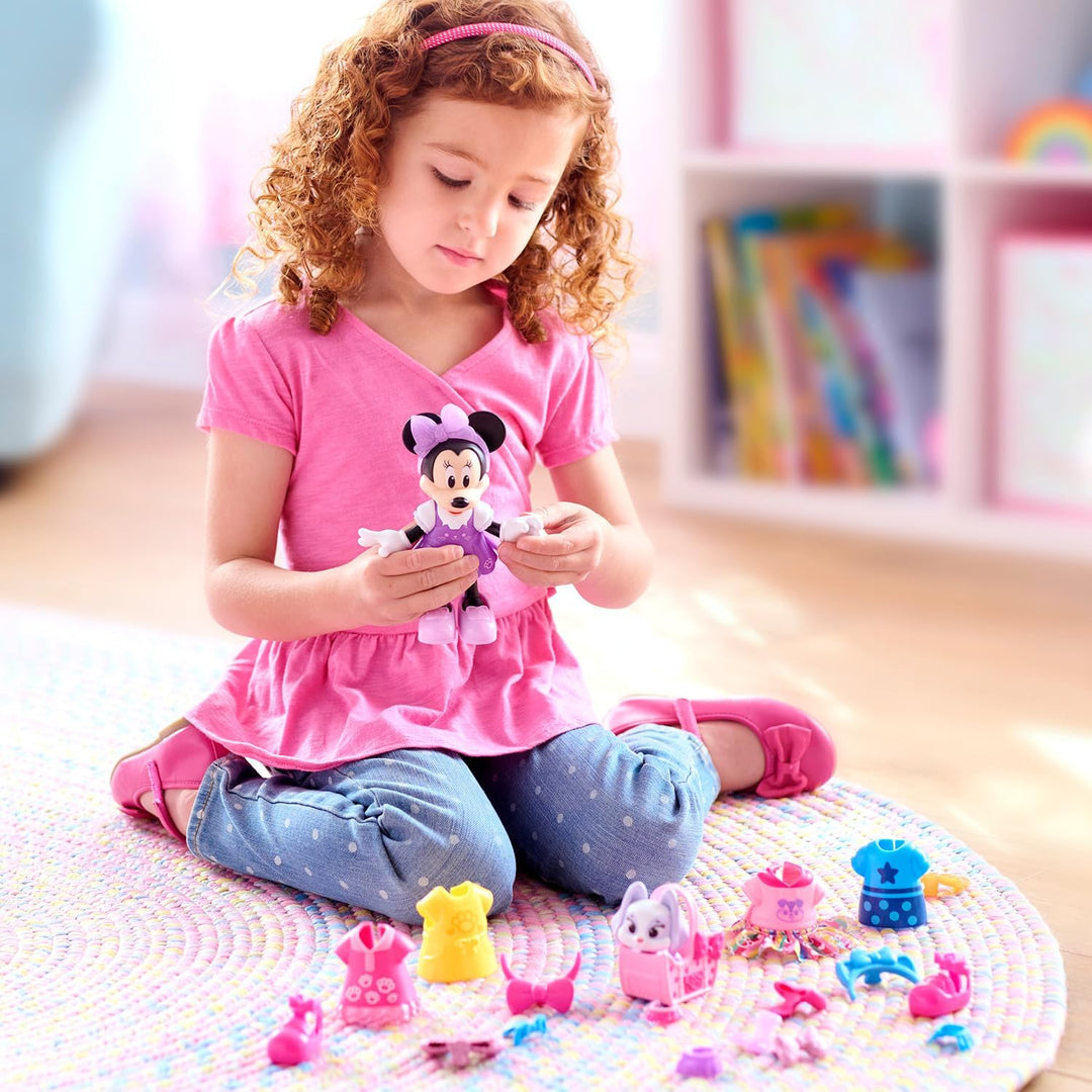 Disney Junior Minnie Mouse Set de Moda y Glamour para Mascotas con...