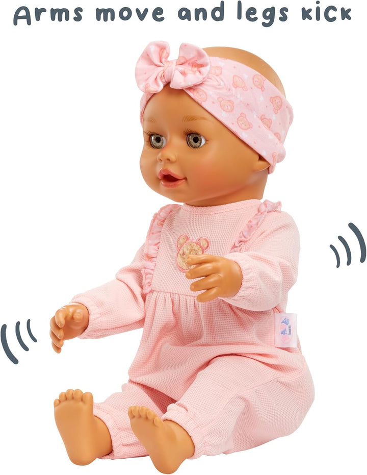 Baby Born Muñeca que Aprende a Caminar Olivia - Ojos Gris-Verdes: C...