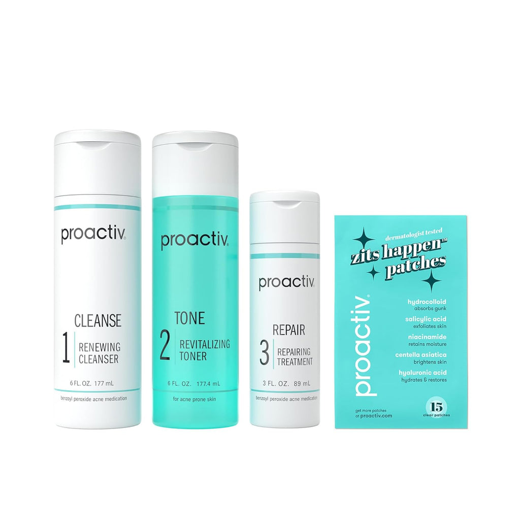 Kit completo de 90 días de cuidado de la piel para acné Proactiv de...
