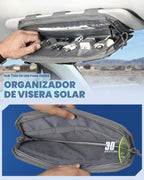 Molle - Organizador de visera para automóvil, se adapta a la