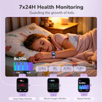 ENOMIR Reloj inteligente para niños, monitor de salud, juegos de