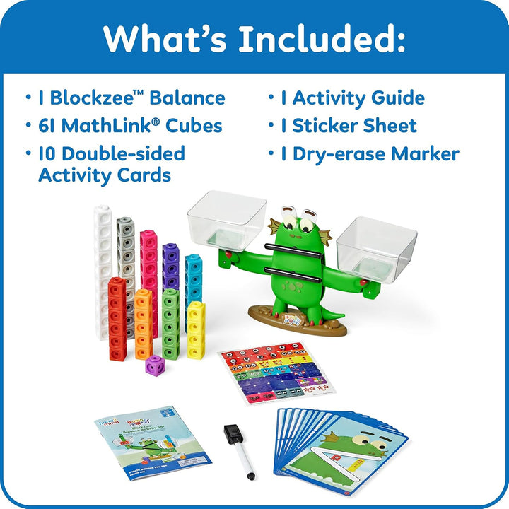hand2mind Numberblocks Blockzee Conjunto de Actividades, 61 Cubos M...