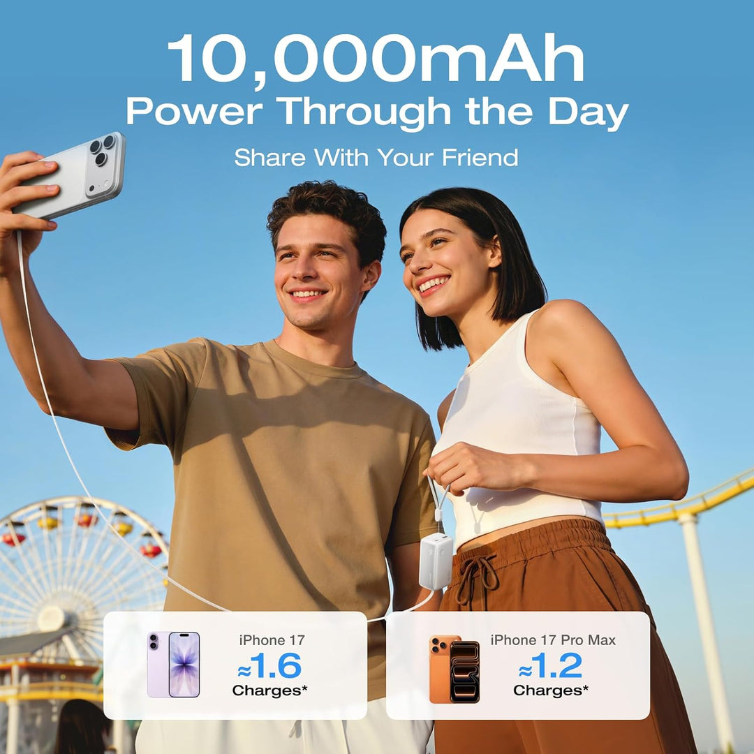 EF ECOFLOW Rapid 45W Power Bank 10000mAh Cargador portátil y 20W Ga...