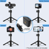 Cámara web EMEET C960 con trípode, cámara web 1080P con micrófono,...